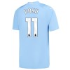 Maglia Manchester City Doku 11 Bambino Prima Divisa 2023-24